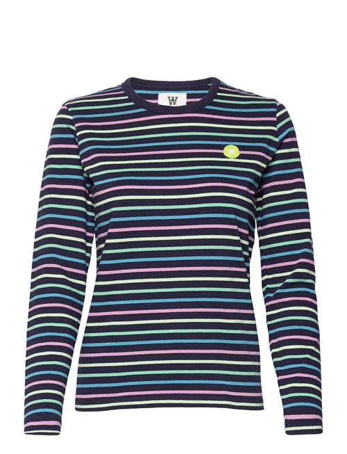 Moa Stripe Long Sleeve WOOD WOOD Blue