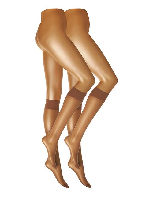 Decoy Decoy Kneehigh Silklook 2Pk 20 Decoy Beige