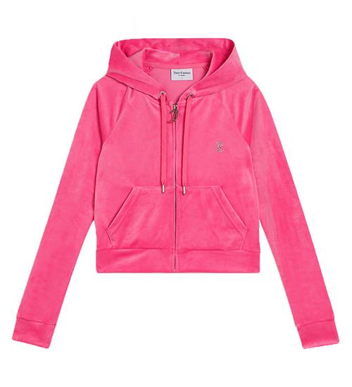 Juicy Couture - Teen Juicy Couture Cardigan - Robertson - Velour - Nostalgia Pink