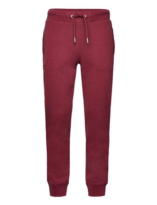 Superdry Vintage Logo Emb Jogger Superdry Burgundy