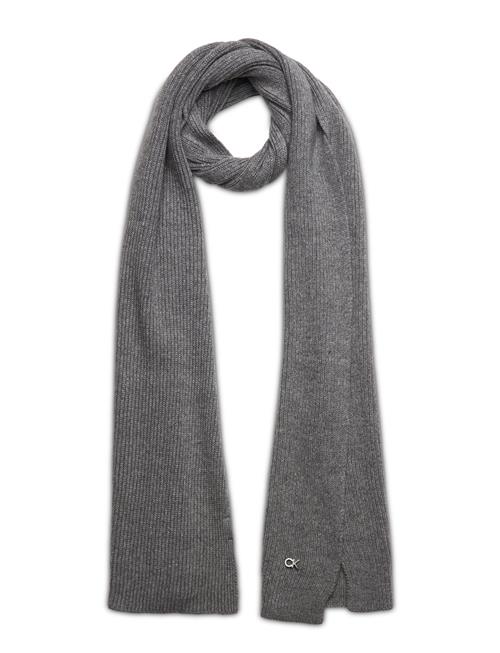 Calvin Klein Re-Lock Knit Scarf 30X180 Calvin Klein Grey