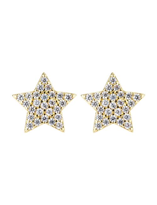 By Jolima Star Crystal Earing By Jolima Gold