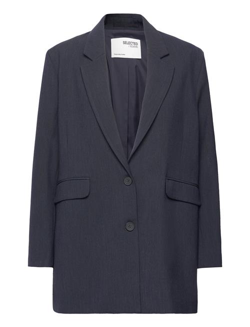 Selected Femme Slfrita Ls Relaxed Blazer D Sap Mel Noos Selected Femme Navy