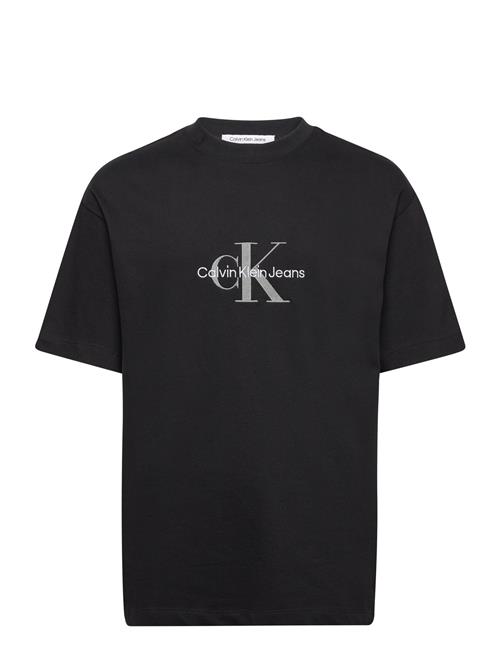 Se Calvin Klein Jeans Archival Monologo Tee Calvin Klein Jeans Black ved Booztlet