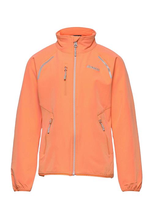 Bergans Sjoa Light Softshell Youth Girl Jacket Solid Charcoal 128 Bergans Orange