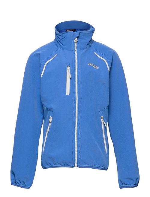 Bergans Sjoa Light Softshell Youth Jacket Solid Charcoal 128 Bergans Blue