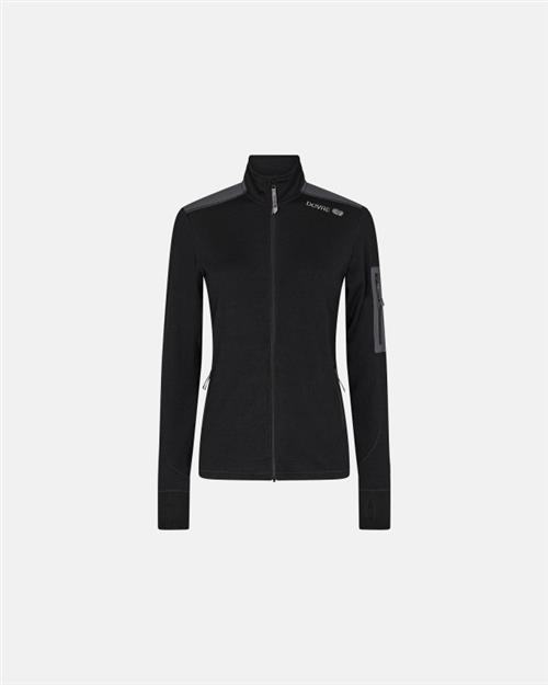 Jakke "zip" | Polyester | Sort