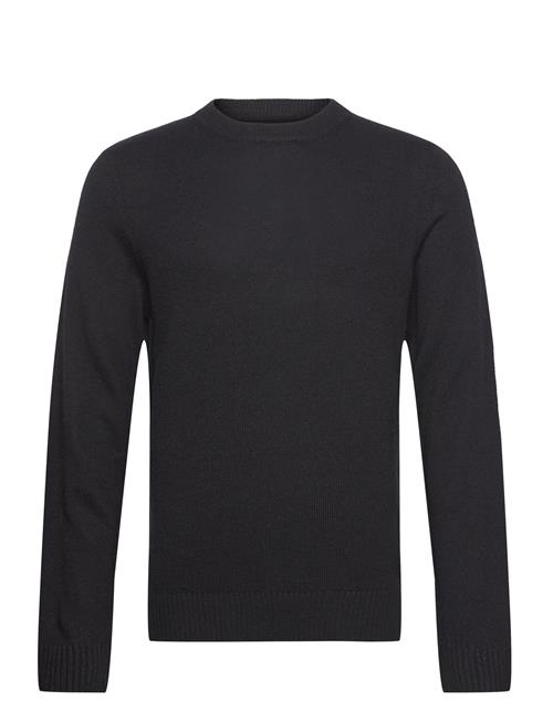 Se Jack & Jones Jprcclambswool Knit Crew Neck Ln Jack & J S Black ved Booztlet