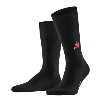 Falke KGaA Falke Strømper Airport Driving Santa Sock Sort Str 39/40 Herre