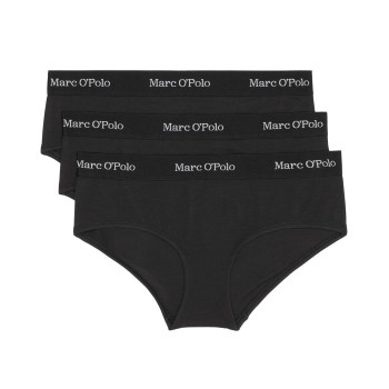 Marc O'Polo Marc O Polo Panty Trusser 3P Sort bomuld Medium Dame