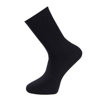 Trofé Trofe Mixed Wool Sock Strømper Sort Str 43/46 Dame