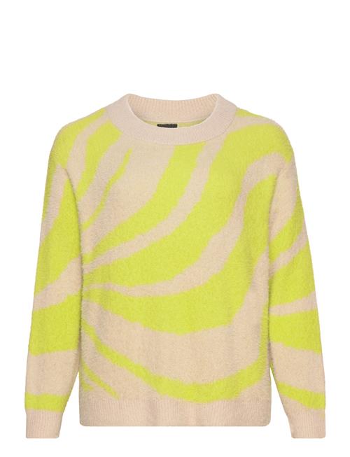 Zizzi Mboi, L/S, Pullover Zizzi Beige