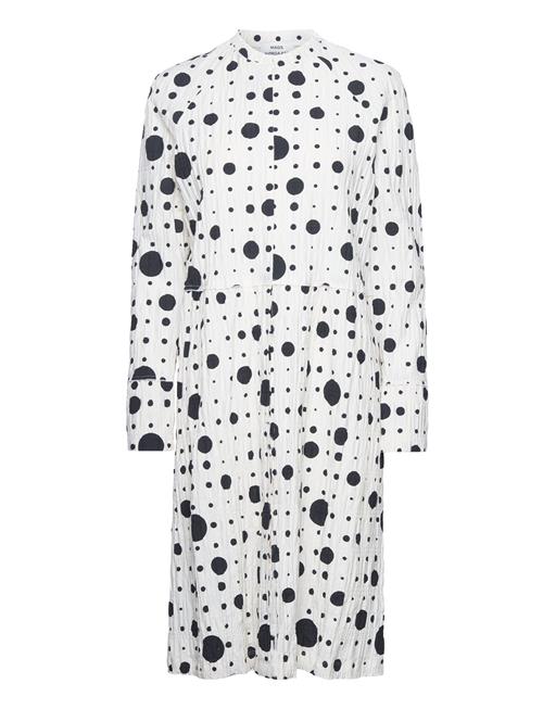 Chakra Dupina Dress Aop Mads Nørgaard White