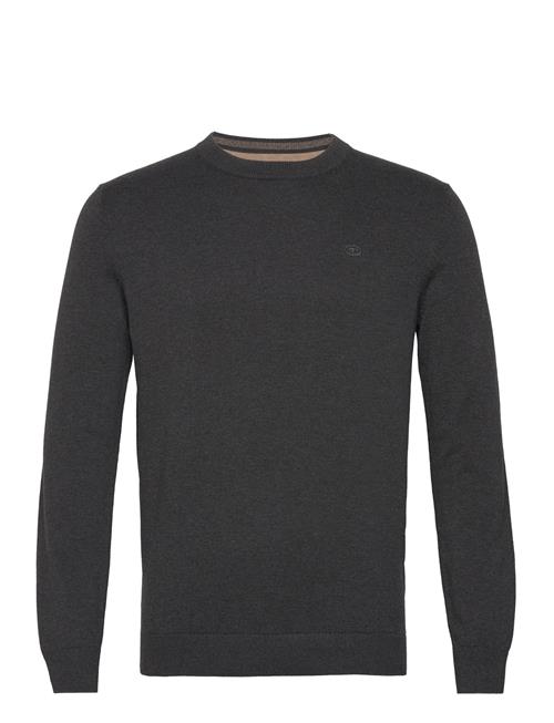 Basic Crewneck Knit Tom Tailor Black