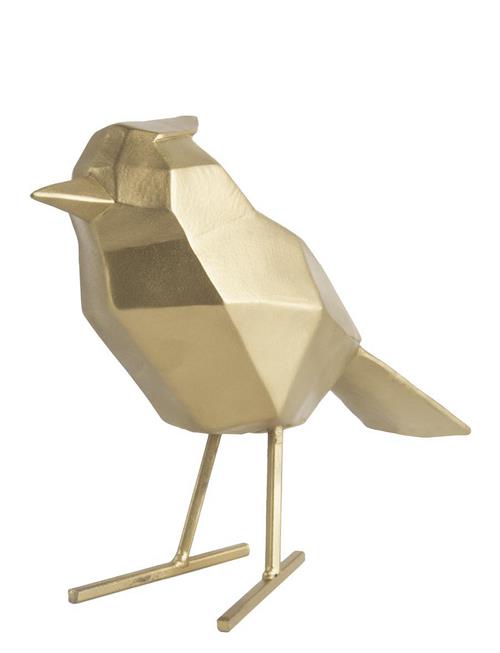 Se present time Statue Bird Large Present Time Gold ved Booztlet