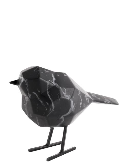 Se present time Statue Bird Small Marble Print Present Time Black ved Booztlet