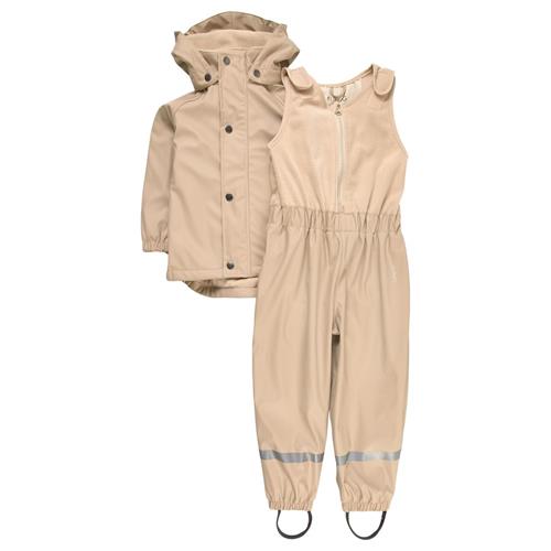 Se Kuling Ottawa Foret Genanvendt Regnsæt Sand | Beige | 98/104 cm ved Babyshop