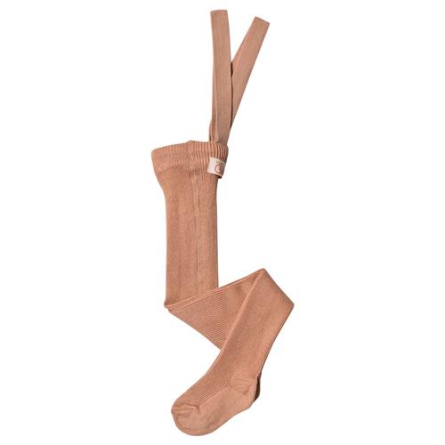 Se Silly Silas GOTS Strømpebukser Light Brown Rose |  | 2-3 years ved Babyshop