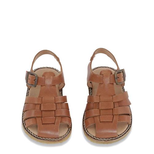 Se Konges Sløjd Minou Sandaler Med Hæl Cognac | Brun | 25 EU ved Babyshop