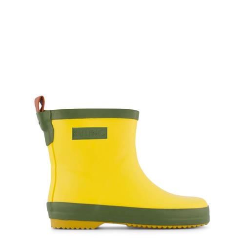 Se Kuling Oslo Gummistøvler Harvest Yellow/Moss Green | Gul | 23 EU ved Babyshop