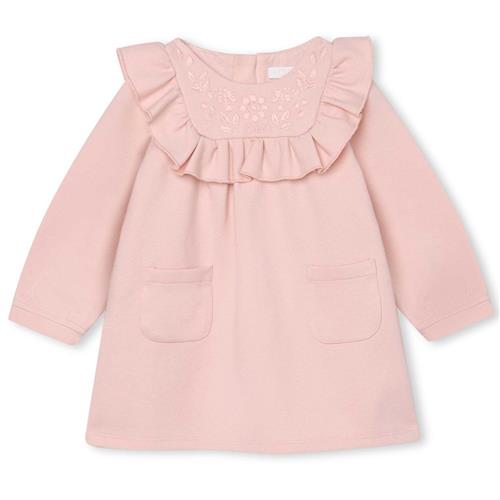 Se Chloé Broderet Kjole Lyserød | Lyserød | 2 years ved Babyshop