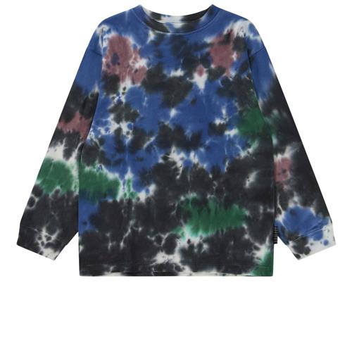 Molo GOTS Rube Langærmet T-shirt Night Sky Dye 152 cm  Marineblå  152 cm  Unisex