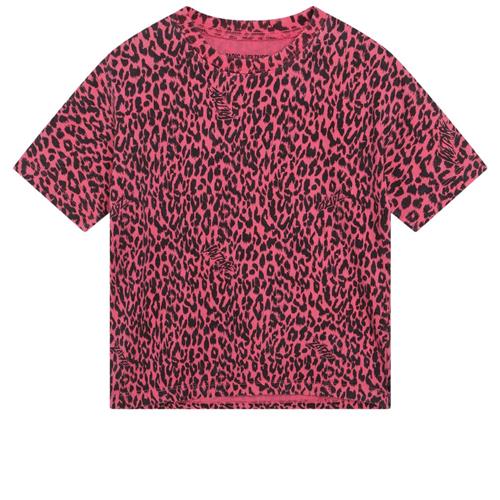 Zadig & Voltaire Leopardmønstret T-shirt Lyserød | Lyserød | 14 years