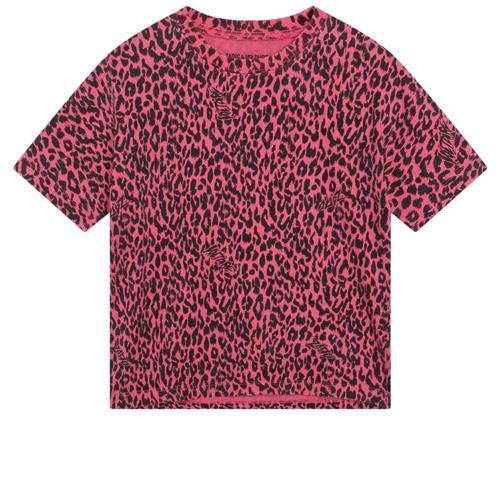 Se Zadig & Voltaire Leopardmønstret T-shirt Lyserød | Lyserød | 14 years ved Babyshop