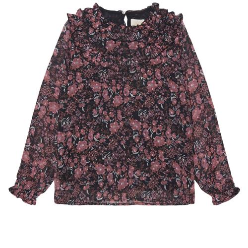 Creamie Blomstret Bluse Lyserød | Lyserød | 104 cm