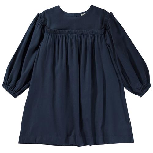 Se Molo Cilla Kjole Navy Sky | Marine blå | 146/152 cm ved Babyshop