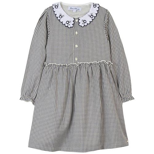 Tartine et Chocolat Gingham Kjole Navyblå | Marine blå | 6 years