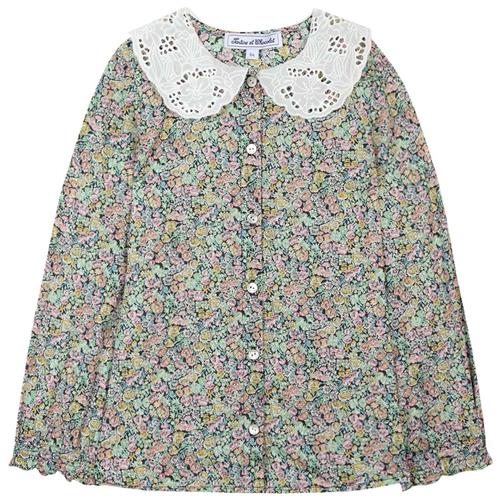 Tartine et Chocolat Blomstret Bluse Sort | Sort | 3 years