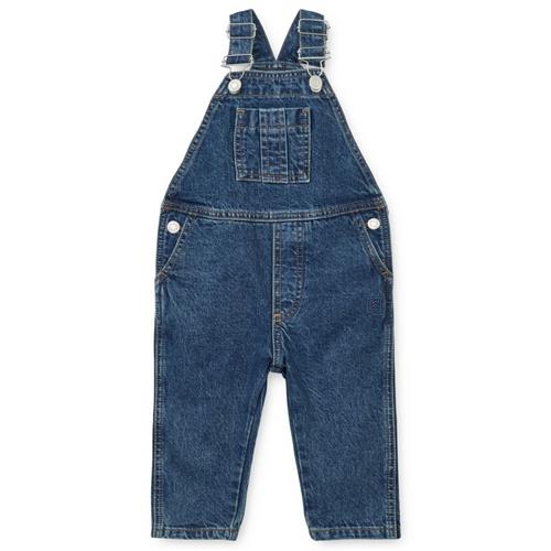 Se Liewood Mingo Denim Overalls Blå | Blå | 74 cm ved Babyshop