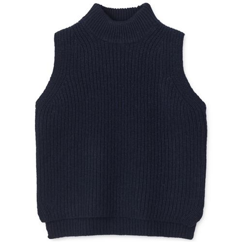 Liewood Glory Strikket Vest Navyblå | Marine blå | 122 cm