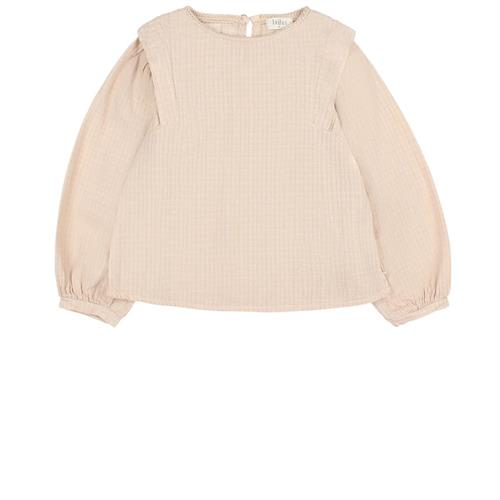 búho Bluse Med Knaplukning Macadamia | Beige | 10 years