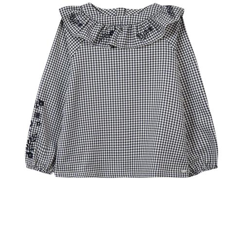 Tartine et Chocolat Gingham Bluse Navyblå | Marine blå | 8 years