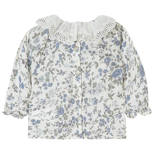 Tartine et Chocolat Blomstret Bluse Cremefarvet |  | 3 years