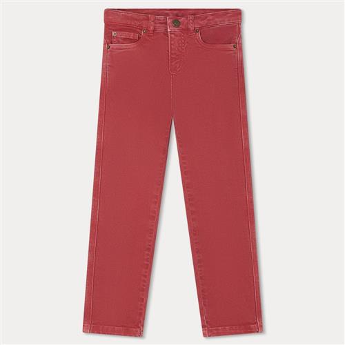 Bonpoint Bonnie Jeans Fraise | Rød | 6 years