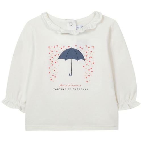 Se Tartine et Chocolat T-shirt Med Tryk Corail | Lyserød | 18 months ved Babyshop