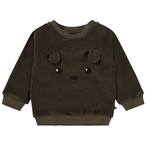 Se Molo GOTS Derry Sweatshirt Ground | Brun | 80 cm ved Babyshop