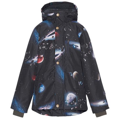 Se Molo Heiko Jakke Into Space | Marine blå | 98 cm ved Babyshop