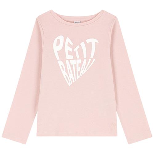 Petit Bateau Langærmet T-shirt Lyserød | Lyserød | 6 years