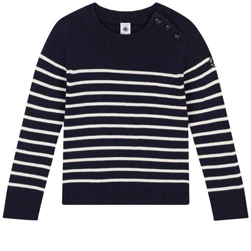 Petit Bateau Stribet Trøje Navyblå | Marine blå | 3 years