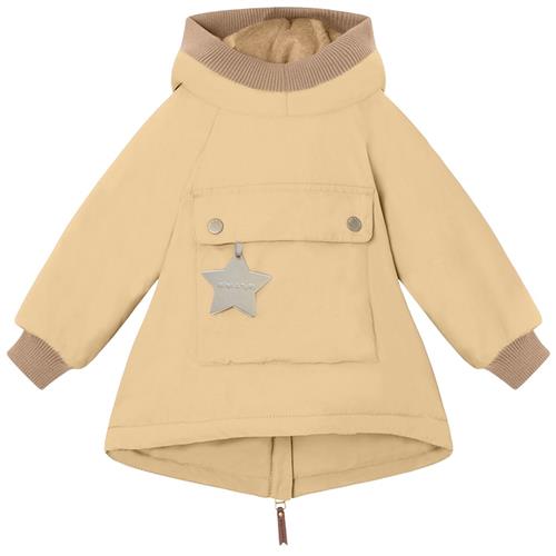 Se MINI A TURE Baby Wen Anorak Semolina Sand | Beige | 9 months ved Babyshop