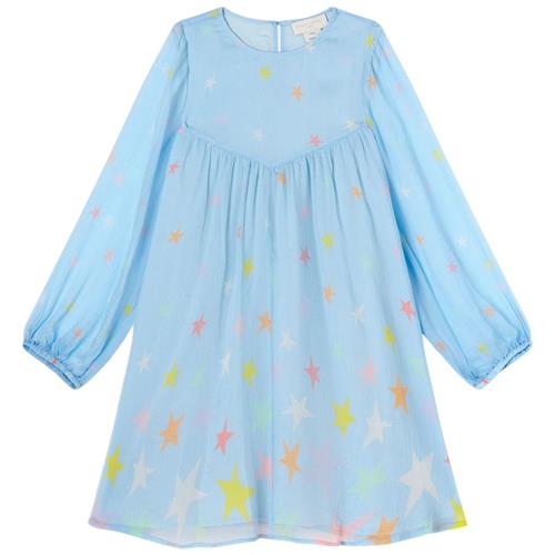 Se Stella McCartney Kids Stjernetryk Kjole Blå | Blå | 12 years ved Babyshop