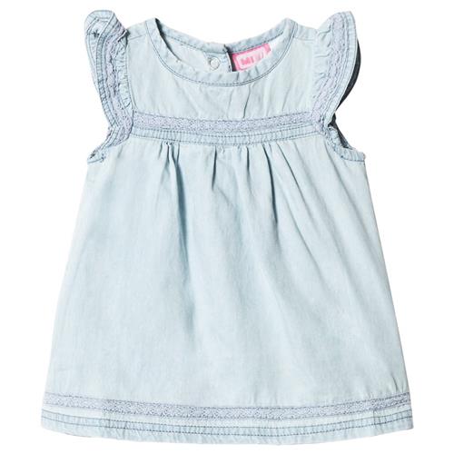 Se Max Collection Kjole, Denim Blue | Blå | 68 cm ved Babyshop