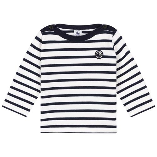 Petit Bateau Stribet Trøje Navyblå |  | 6 months