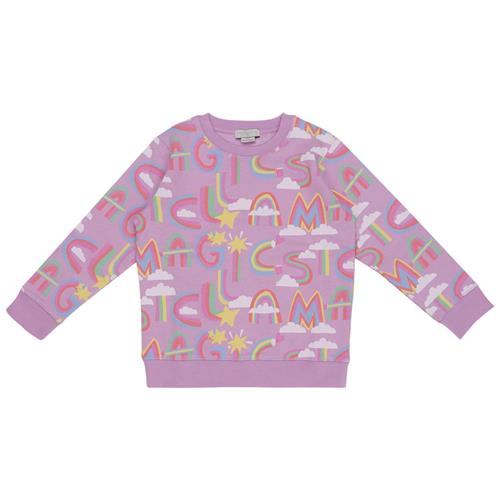 Stella McCartney Kids Mønstret Sweatshirt Lilla | Lilla | 12 years