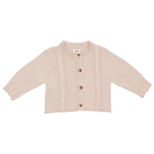 Se Donsje Amsterdam Santi Cardigan Soft Sand | Beige | 9-12 months ved Babyshop