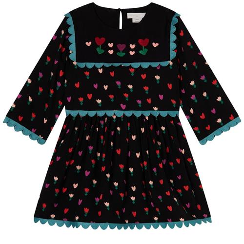 Stella McCartney Kids Blomstret Kjole Sort | Sort | 6 years